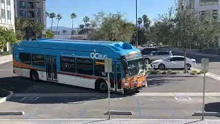 OC Bus Route 123 Departing Anaheim Canyon (12/29/2025)