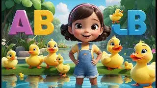 🦆 Little Duck Duck ABC Song 🔤🎶 | Fun Alphabet Learning for Toddlers