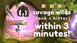 Savage wilds (Tank and Hitter) within 3 minutes! | FLYFF EU