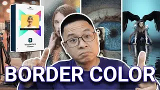 Filmora X Effect - Customize Split Screen Border Color