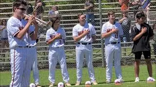 Westwood Warriors Varsity vs Cedar Ridge National Anthem Trumpet by Jared Hyman