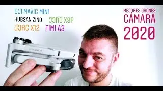 MEJORES DRONES con CAMARA DE 2020, Dji Mavic Mini, Hubsan Zino pro, JJRC X12.....