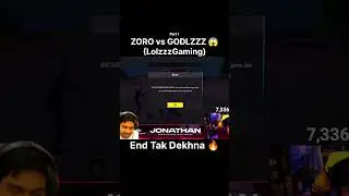 Zoro vs Godlzzz 😱 | INTENSE FIGHT🔥 | BGMI Shorts #shorts