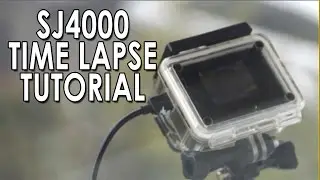 Long Term Outdoor Time Lapse Setup Turorial using SJCAM SJ4000 (GoPro Clone)