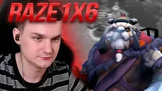 RAZE1X6 БИФ НА ТУСКЕ! CUSTOM HERO CHAOS