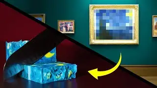 I transformed this FAMOUS PAINTING into soap! (*FAIL)