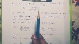 LC impedance function Foster form 1 in Malayalam