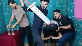 Funny injection video | Bottle flip injection | Flip the bottle challenge murga punishment