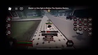 ELEVEN VS ONE IN THE HAWKINS MYSTERY ROBLOX