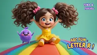 🌈 Letter R Song for Kids | Rainbow & Red Alphabet Fun 🎶✨