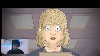 Reacting to animated horror story time video ( accidentally fail asleep)