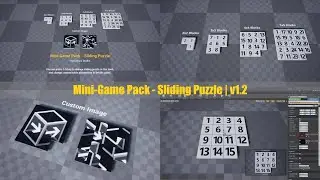 Unreal Marketplace (Fab) | Mini-Game Pack - Sliding Puzzle | v1.2
