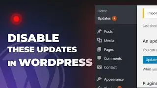 Как полностью отключить обновления и уведомления в WordPress