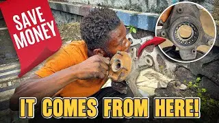 Wheel Noise? It Comes From Here! 🔧 Bearing Check & Fix
