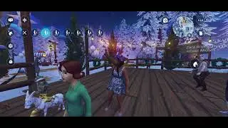 Disco at the Winter Village!🤍 ll Star Stable online 