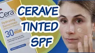 CERAVE TINTED MINERAL SUNSCREEN REVIEW| DR DRAY
