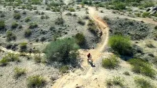DJI Mini 3 Pro Active Track - Mountain Bike Tracking