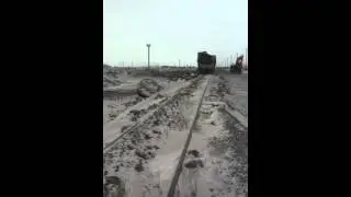 Аксу АЗФ ВЗРЫВ на шлакоотвале