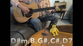 he's a rebel (intermediate fingerstyle guitar lesson) 1962