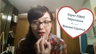 First Impression : Rimmel Moisture Renew Lipstick Review