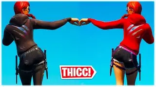 FORTNITE SUMMER LEGENDS BUNDLE: THICC *SUMMER FABLE* SKIN SHOWCASED WITH LEGENDARY EMOTES 😍❤️