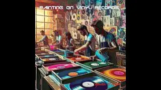Martin H Unzon - Painting On Vinyl Records