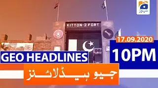Geo Headlines 10 PM | 17th September 2020