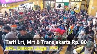 Transportasi Umum Diskon Besar | KRL juga diskon  ???
