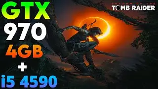 SOTTR - Definitive Edition Test On GTX 970 4GB | 1080p High Graphics Gameplay