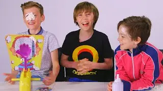PIE FACE! Challenge 4/4 | ocUKids (w/ Gabe Alfie Badger Edie Bud)