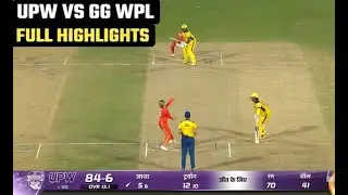 UP Warriorz vs Gujarat Giants Match Highlights | WPL 2026 Match 14 Hindi Analysis