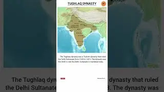 Tughlaq dynasty ।। #facts #bharat #ytshorts #map