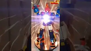 Lego Voltes V Legacy Test Flight AI #lego #voltesvlegacy #voltesv