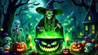 Best Halloween Background Music 2025 🎃 Halloween Night & Magic Witch 👻 Haunted Halloween Ambience