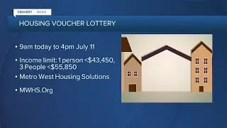 Housing voucher lottery opens Monday for Metro West Housing Solutions