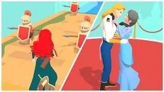 PRİNCESS SHİFT 🧚🏻&zwj;♀️🧜🏻&zwj;♀️💃🏻 Gameplay All Levels iOS, Android Walkthrough Game Mobile New Level