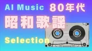 【AI Music】251013 80年代 昭和歌謡 Selection 80's 1980s Showa Era Pop Songs J-POP【AI音楽】#udio