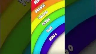 Rainbow Colors for Kids  #rainbow #colors for kids #learning #радуга 🌈 #цвета для детей #games #art