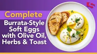 Burrata-Style Soft Eggs | Luxury Breakfast for Hormone Production