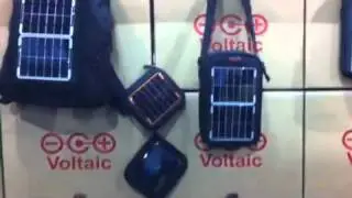 Solar Charging Backpacks from Voltaic