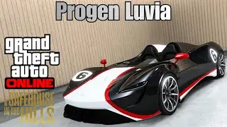 GTA Online New DLC Progen Luvia Buying and Customization [A Safehouse in the Hills] 4K 60FPS