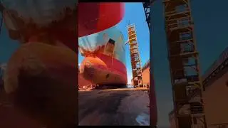 Vessel Repair Yard ACTION! #drydock