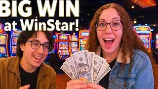 Birthday Trip to WinStar! Couples Casino Vlog + Bonus Wins 🎰✨