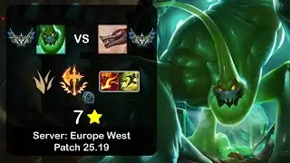 Zac Jungle vs Naafiri - EUW Challenger - Patch 25.19