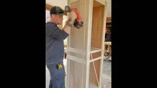 Beautiful linen cabinet build!