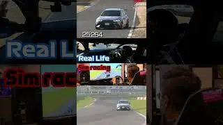 그란투리스모와 실제를 비교해보자! Real vs Sim comparison. Attack tsukuba 2025 #simracing #realife #attack #tsukuba
