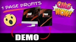 1 Page Profits Review & Demo 🔰 1Page Profits Review + Demo 🔰🔰🔰