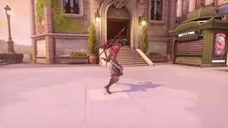 Genji Dance Emote With Blackwatch Skin in-game (PS4)