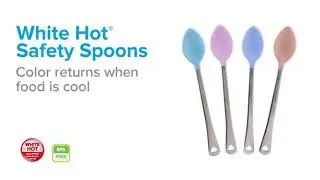 Munchkin White Hot Safety Spoons, 4 Pack