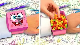 Adorable DIY Candy Watch ✨ Cute School Paper Crafts
